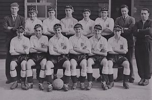 The first time that England Youth players were awarded caps